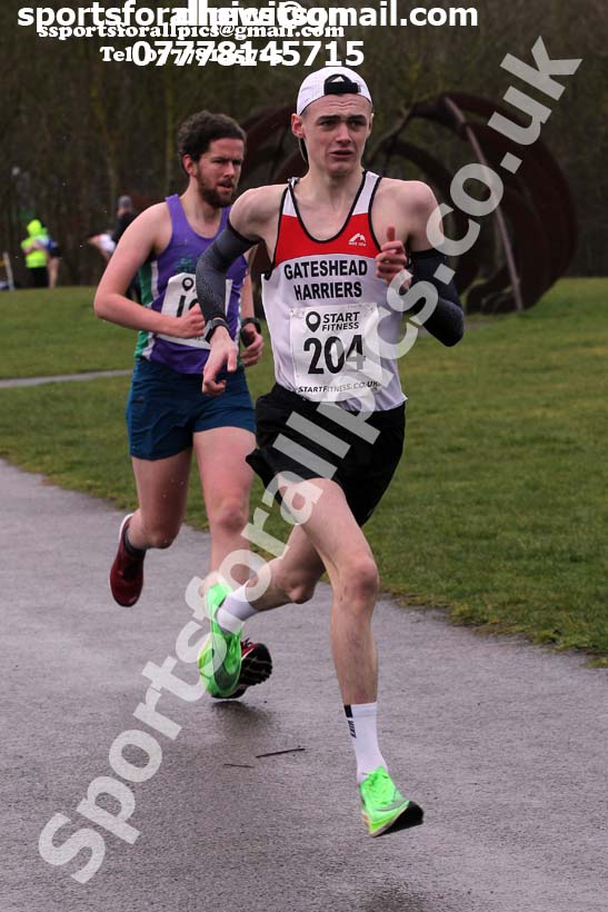Senior mens NECAA Road Relays Champs., Hetton Lyons Oark, Hetton-le-Hole. Photo: David T. Hewitson/Sports for All Pics